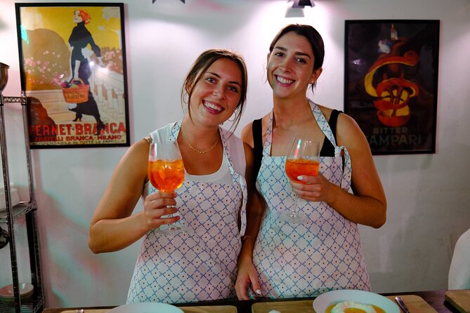 Rome Tipsy Cooking Class: Make Pasta and Mix 3 Spritz Cocktails - What the $44.74 Price Really Covers
