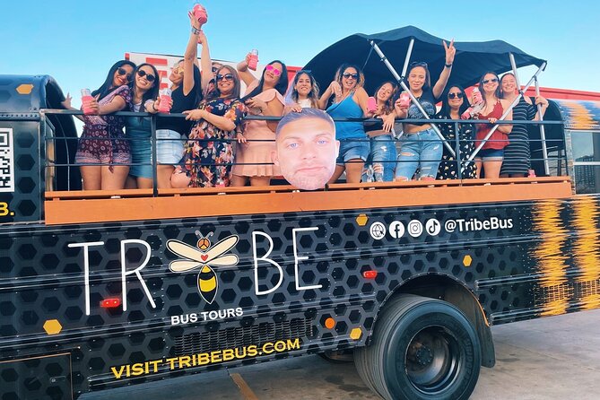Roofless Party Bus Tour in Downtown Austin - Old East Austin and South Lamar add local texture