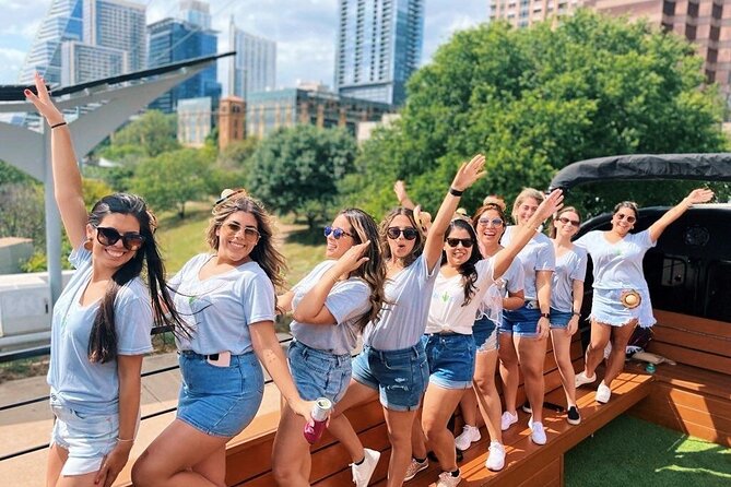 Roofless Party Bus Tour in Downtown Austin - Zilker Park and Lady Bird Lake give the bus some breathing room