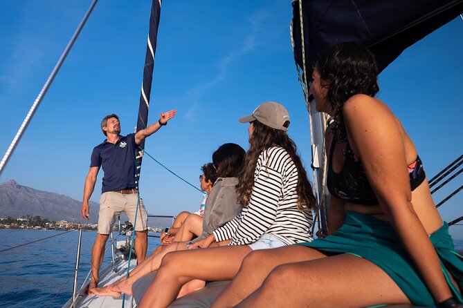 Sailing Adventure: Sailing, Dolphins and Relaxation with Drinks - What the two-hour schedule feels like