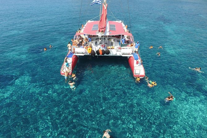 Sailing Catamaran Cruise in Santorini with BBQ, Drinks and Transfer - What the boat experience is really like