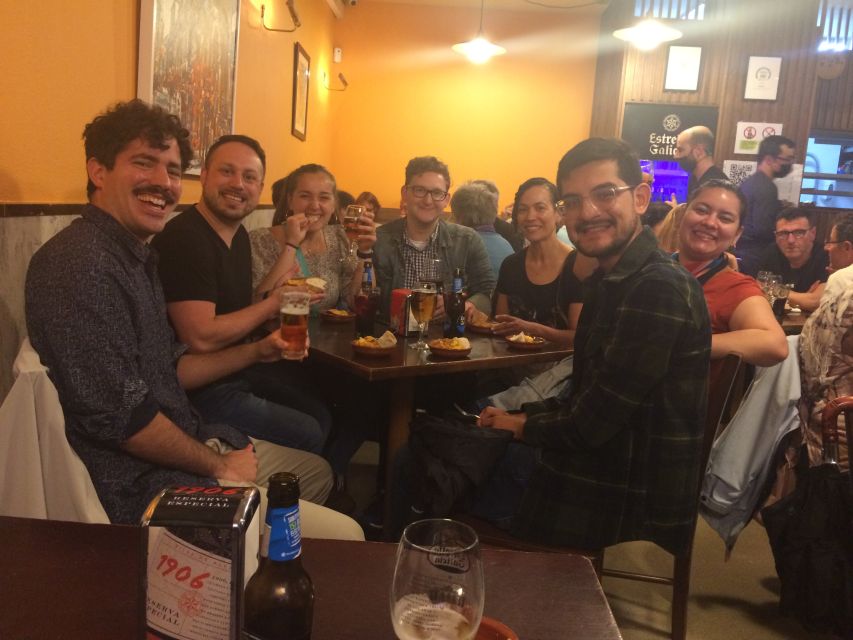 Santiago: Guided Foodie Tour with Drinks, Tapas & Live Music - Three bars, one old town, and a useful first taste of Santiago