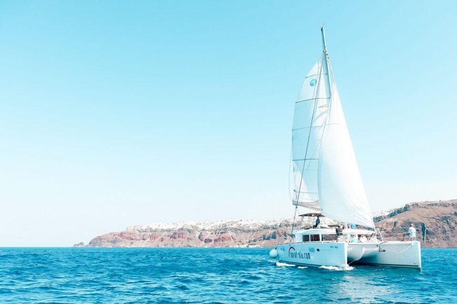 Santorini: Catamaran Tour with BBQ Meal and Unlimited Drinks - Should you book the Santorini catamaran cruise?