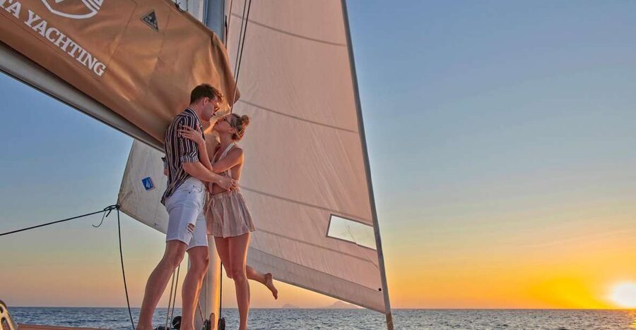 Santorini: Platinum Catamaran Cruise w/ BBQ Meal & Open Bar - Quick reasons to consider this Santorini cruise