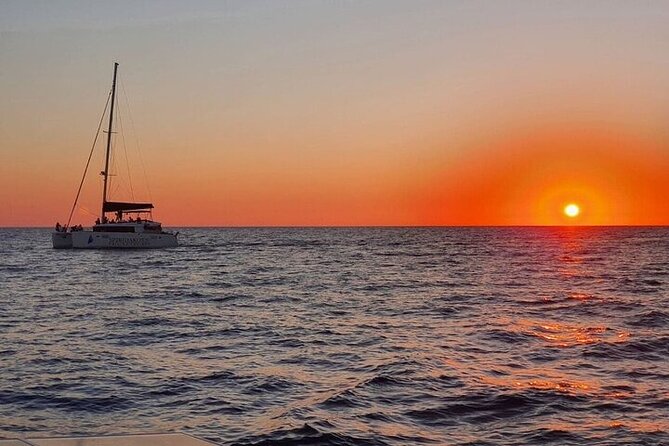 Santorini Private Catamaran Cruise with BBQ, Open Bar & Transfers - What the crew adds to the day