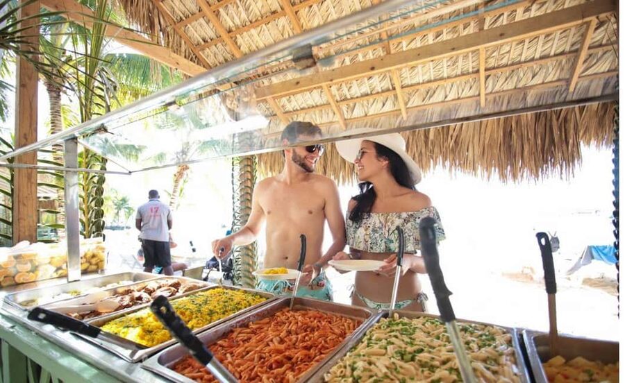 Saona Island all day with lunch and open bar departing from Punta Cana - Bayahibe and the switch to boat travel