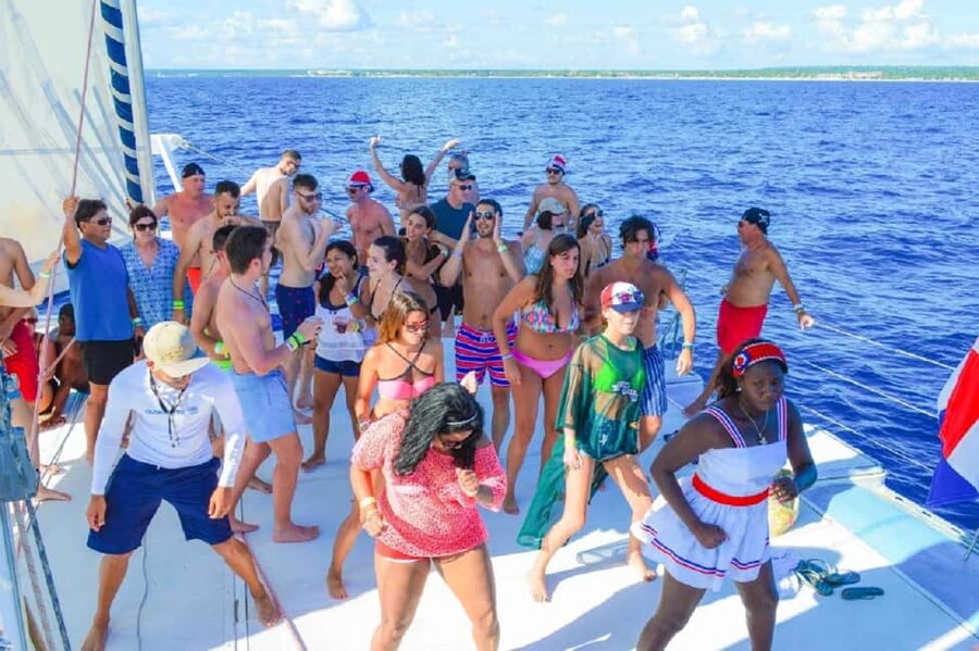 SAONA ISLAND: Catamaran Boat with Open Bar, Lunch and More.. - The 75-minute van ride sets the pace