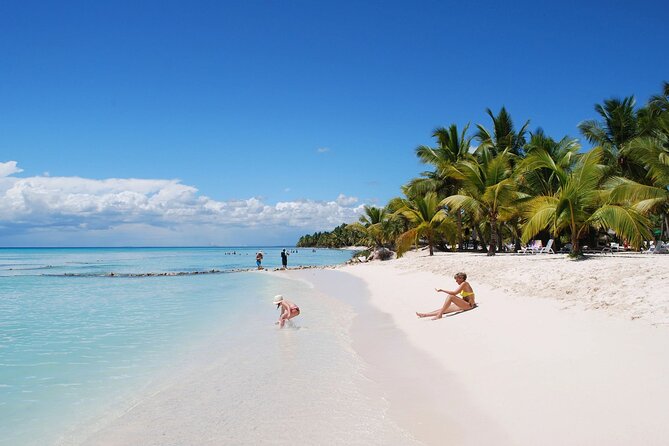 Saona Island Day Trip From Punta Cana with Lunch and Open Bar - The natural swimming pool and starfish stop