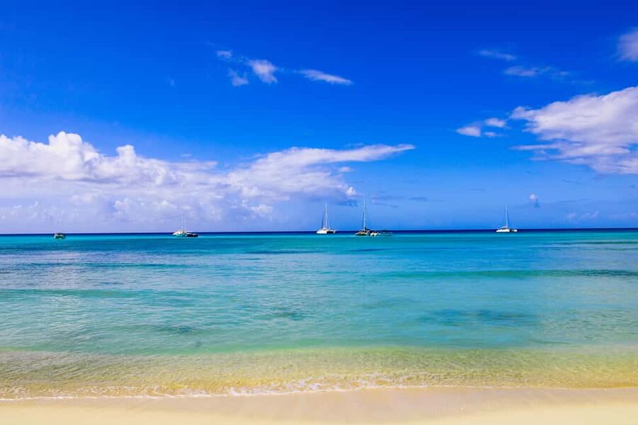 Saona Island Day Trip + Lunch + Open Bar from Punta Cana - The two-hour catamaran ride back