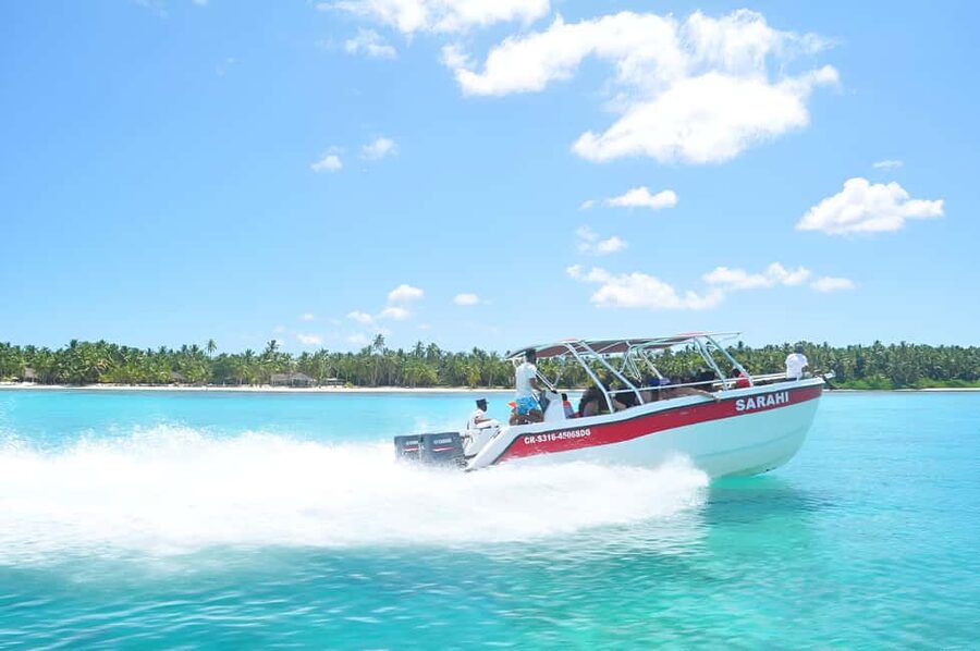 Saona Island Day Trip + Lunch + Open Bar from Punta Cana - A speedboat ride into Cotubanamá National Park