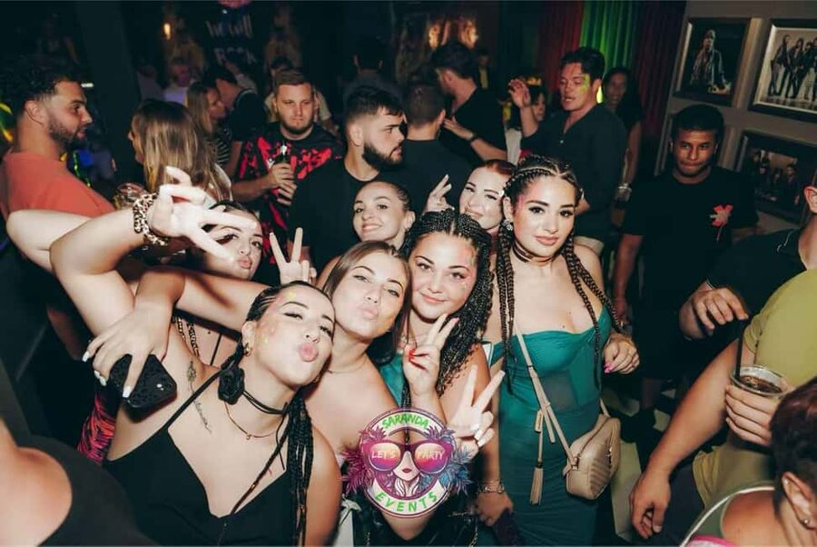 Sarande: Pub Crawl & Boat Party, 6 Shots, 1 Beer Club Entry - The boat party is the evening’s main change of pace