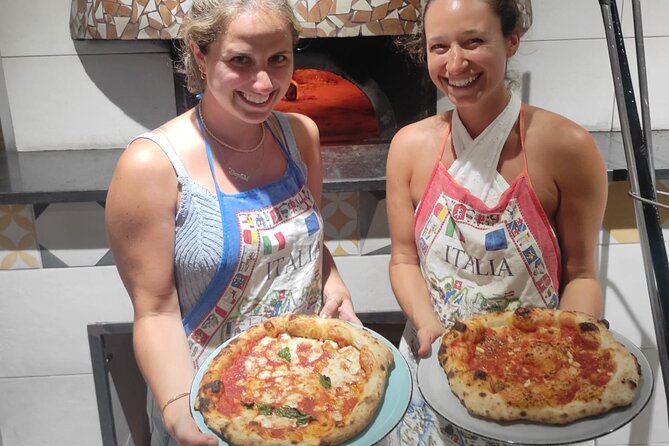 Semi-Private Pizza Making Experience in Naples with Drink - Mixing the dough and learning the method