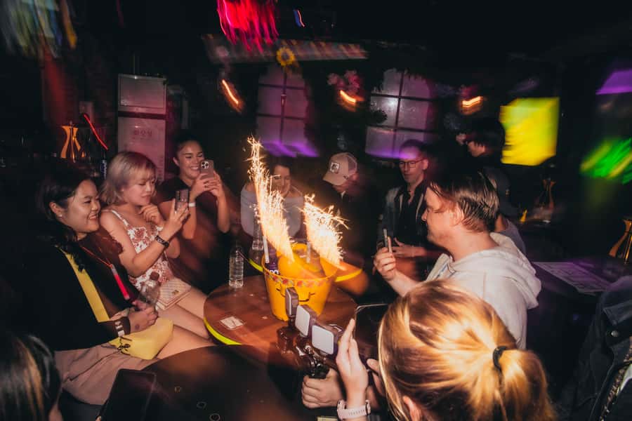 Seoul: Premium Pub Crawl with Open Bottles - The best night for this experience