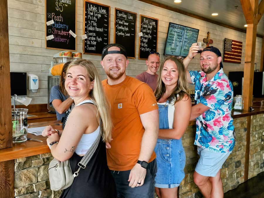 Sevierville: Hillbilly Booze Cruise Tasting Tour - Five tasting stops, with room for variety