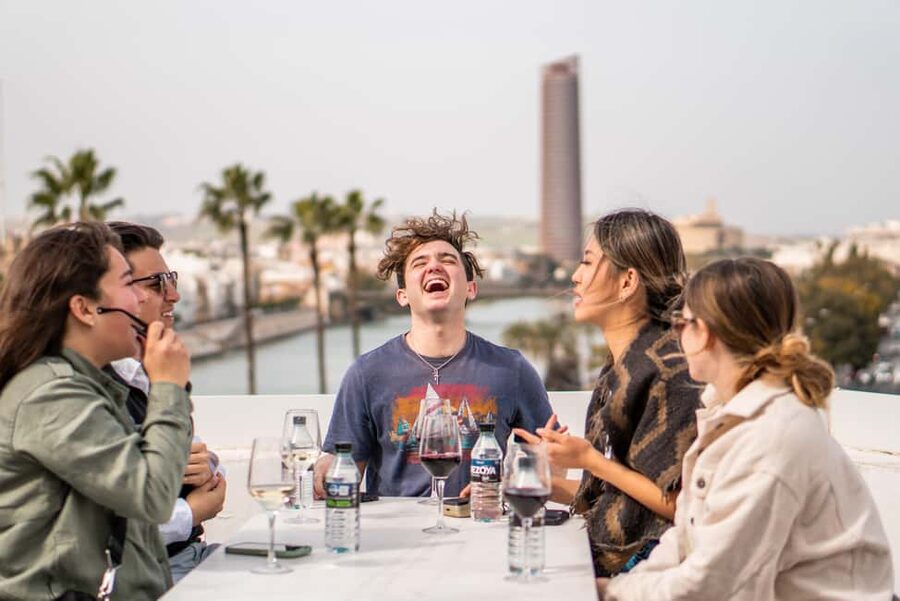Seville: Rooftop Terrace Sunset Experience with Drinks - A rooftop pause beside the Torre del Oro