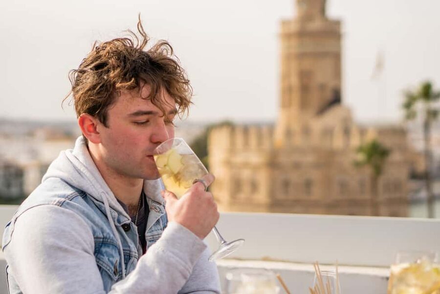 Seville: Rooftop Terrace Sunset Experience with Drinks - What happens during the 90 minutes