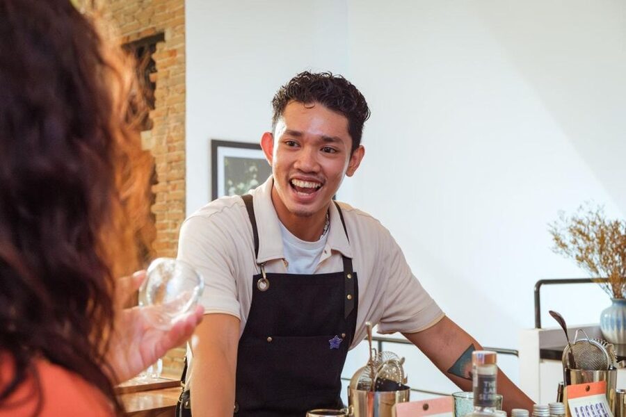 Shake & Savor: Coffee-Themed Cocktails from Việt Nam - Making Cà Phê Mít with phin coffee and jackfruit
