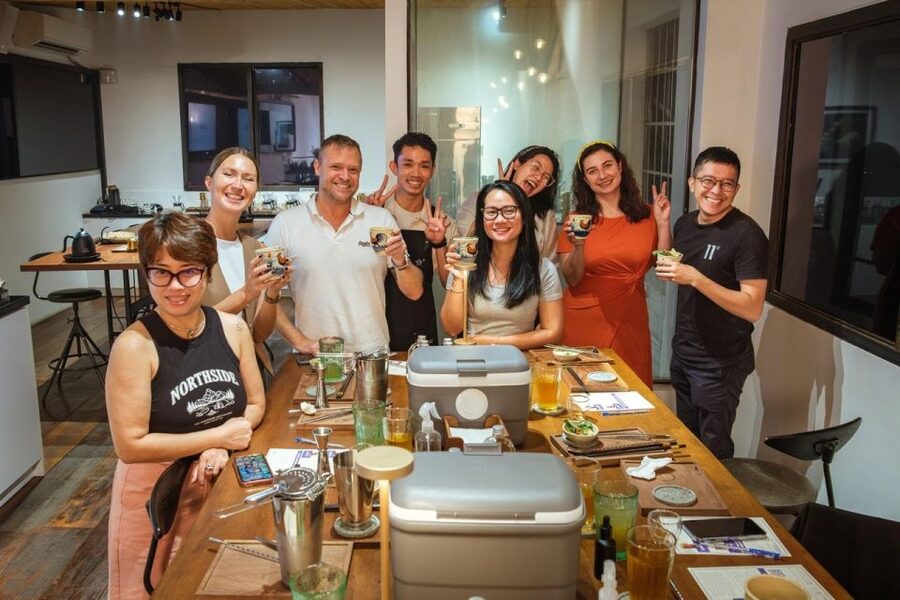 Shake & Savor: Coffee-Themed Cocktails from Việt Nam - Arriving at Lacàph on Nguyễn Công Trứ