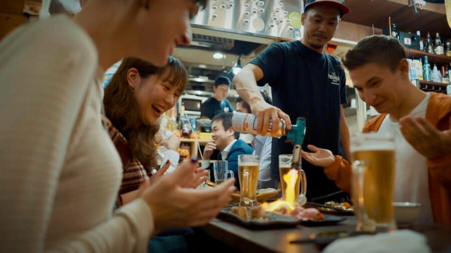 Shibuya Meltdown Night Tour: All-You-Can-Drink Bar Hopping - Starting beneath Shibuya’s giant windows