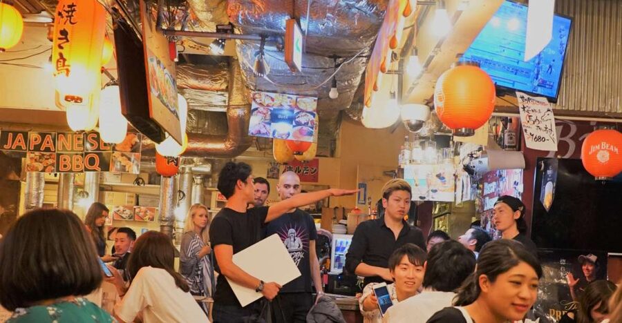 Shibuya Meltdown Night Tour: All-You-Can-Drink Bar Hopping - The indoor yokocho and its 30 small bars