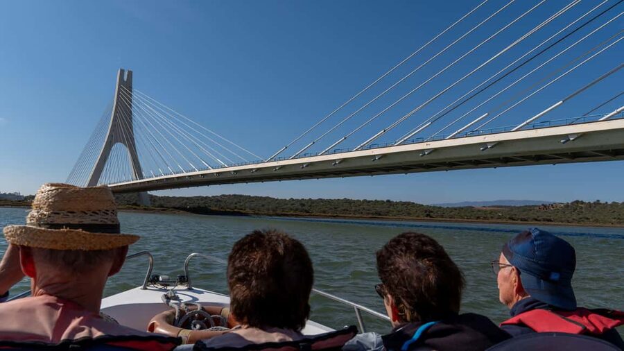 Silves History - Nature Boat Tour - free drink and Port wine - Quiet river views and a chance of flamingos