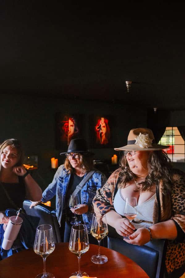 Solvang: Wine and True Crime Tour with Drinks Included - High Roller Tiki Lounge adds a sharp change of mood