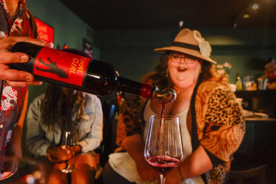 Solvang: Wine and True Crime Tour with Drinks Included - Cali Love Wine finishes with a short champagne tasting