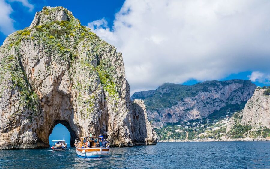 Sorrento: Capri and Blue Grotto Boat Cruise with Drinks - Snacks, drinks, and the onboard mood