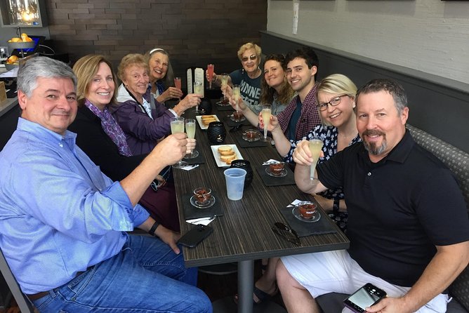 Southern Flavors Food, Pub Crawl, and History Walking Tour - Johnson Square begins the three-hour route