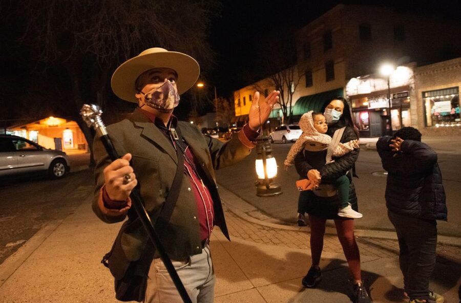 Spirits With The Spirits, Haunted Pub Crawl - Patio stories and the less respectable side of town