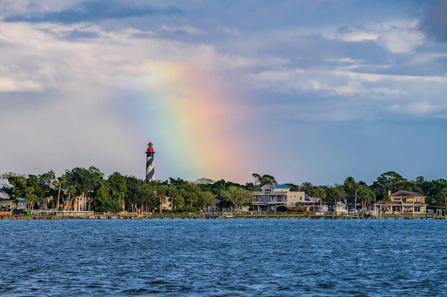 St. Augustine: Nights of Lights Sunset Sail with Drinks - Why the water is a smart place to see Nights of Lights
