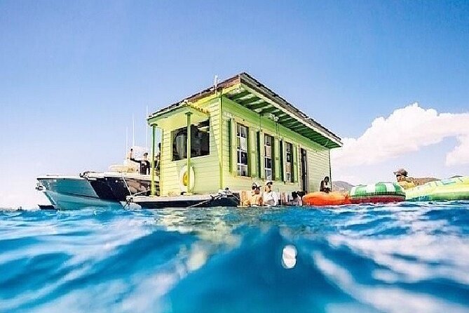 St. John Full-Day Lime Out Snorkel Taco Lunch & Open Bar - Westin - Lime Out and the floating taco lunch