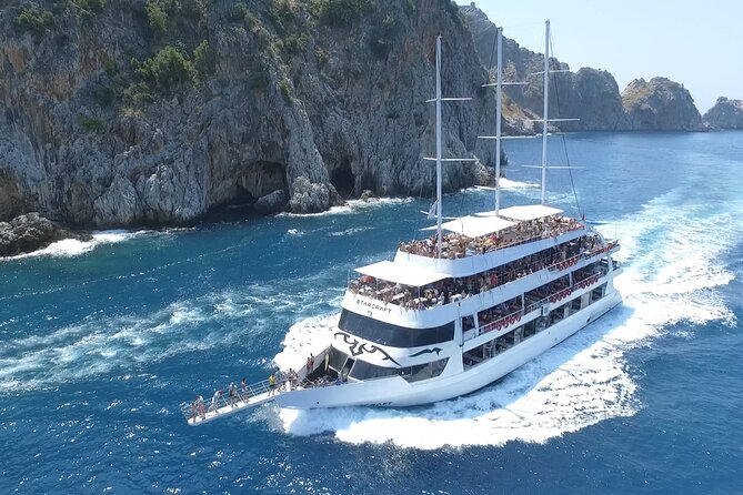 Starcraft Day Trip Party Boat - Starting at Alanya harbor at 9:30 a.m.