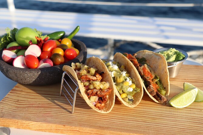 Tacos buffet & Open Bar Cruise! Los Cabos Round Transportation - How the timing works from afternoon to sunset