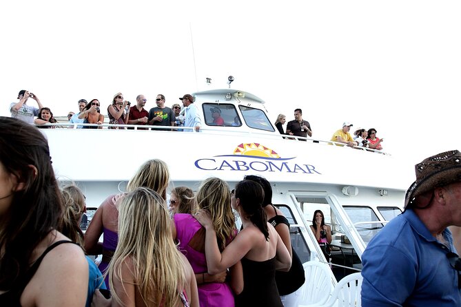 Tacos buffet & Open Bar Cruise! Los Cabos Round Transportation - Who will enjoy this cruise most
