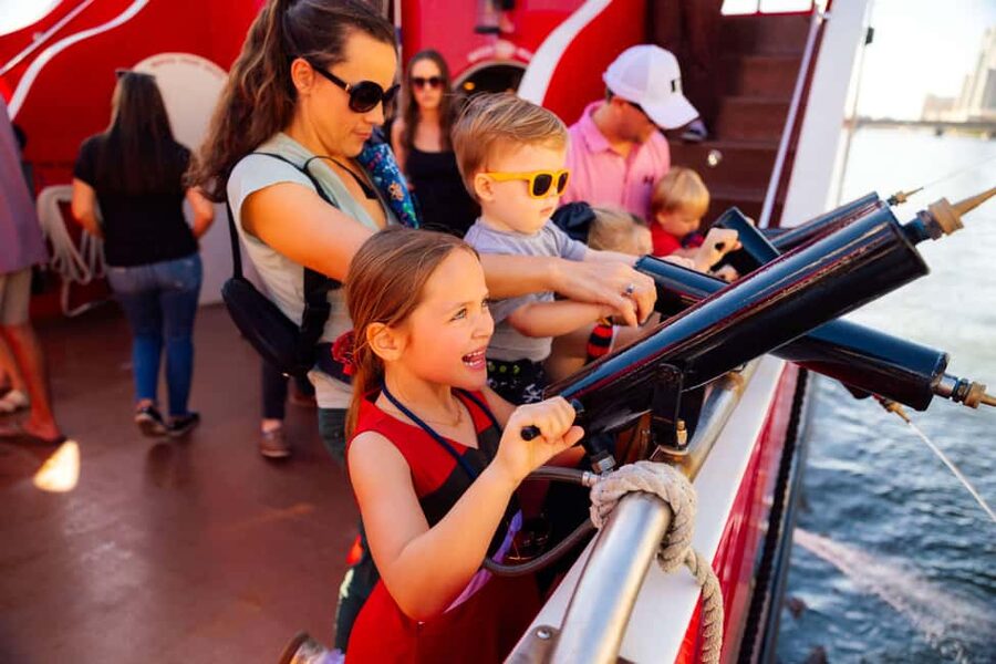 Tampa: Pirate Adventure Cruise with Open Bar - Tampa Bay views and the chance of dolphins