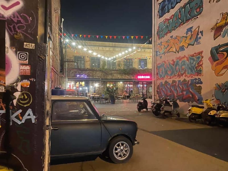 Tbilisi: Left Bank Alternative Street Food Tour with Drinks - Passing Mikheil Meskhi Stadium and Bassiani
