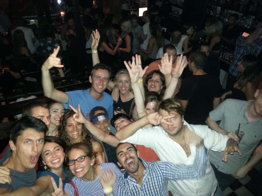 Tel Aviv: Pub Crawl with 4 Stops and Free Shots - Stop three: underground venues and local flavor
