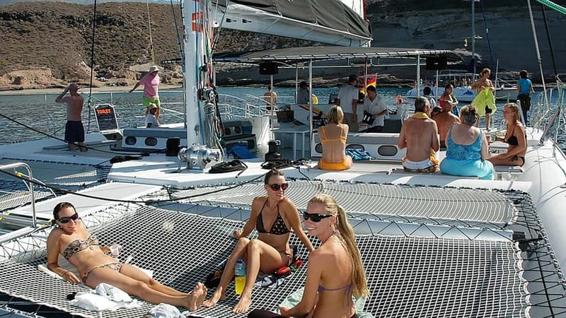 Tenerife: Catamaran Cruise with an Open Bar - Boarding the Freebird from southern Tenerife