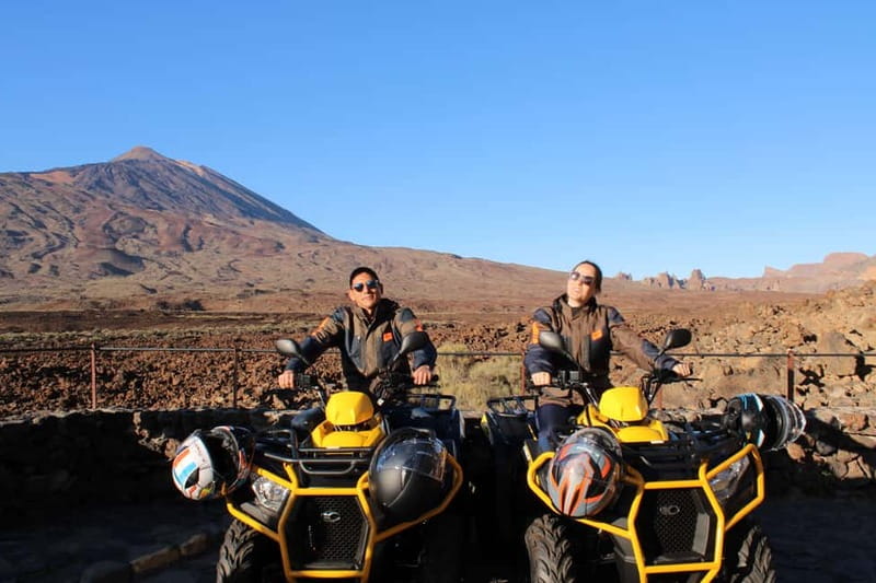 Tenerife, Guided Quad Tour on Mount Teide with Drink - Starting with training instead of guesswork