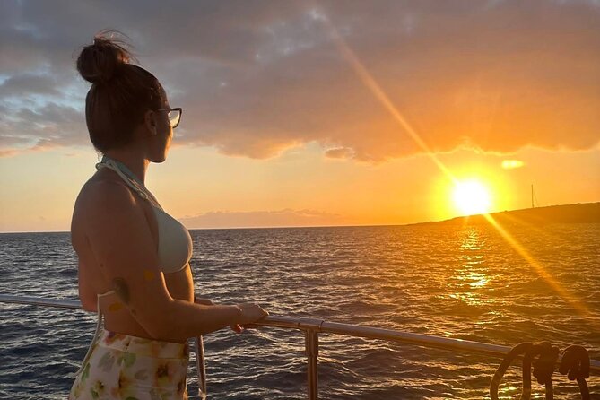 Tenerife Sunset Catamaran tour with transfer - Food and Drinks included. - Setting Sail from Puerto Colón at 4 pm