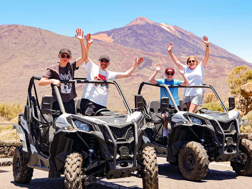 Tenerife: Teide Mountain Buggy On-Road GuidedTour with drink - The volcanic side of Tenerife