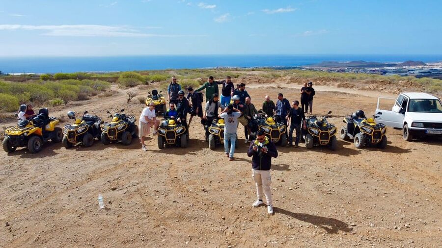 Tenerife: Teide Volcano Sunset Quad Bike Tour with Drinks - Cold mountain air and the right clothing