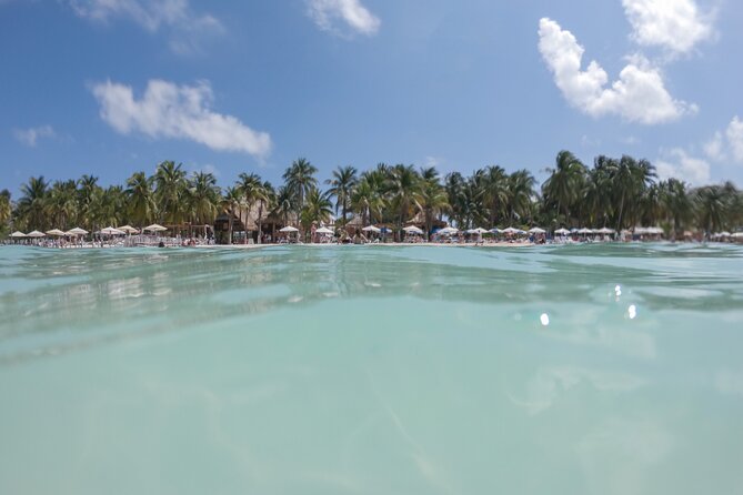 The Best Catamaran tour to Isla Mujeres with Open Bar and Lunch - Lunch and beach-club time on Isla Mujeres