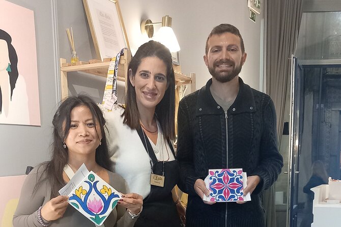 Tile Painting and Cocktails in Downtown Porto - A cocktail, juice, and a useful break from the hills