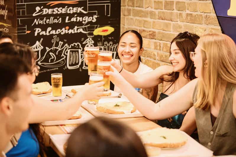 Tipsy Guided Food Tour with Drinks Included in Budapest - Moving from street food to a proper sit-down meal