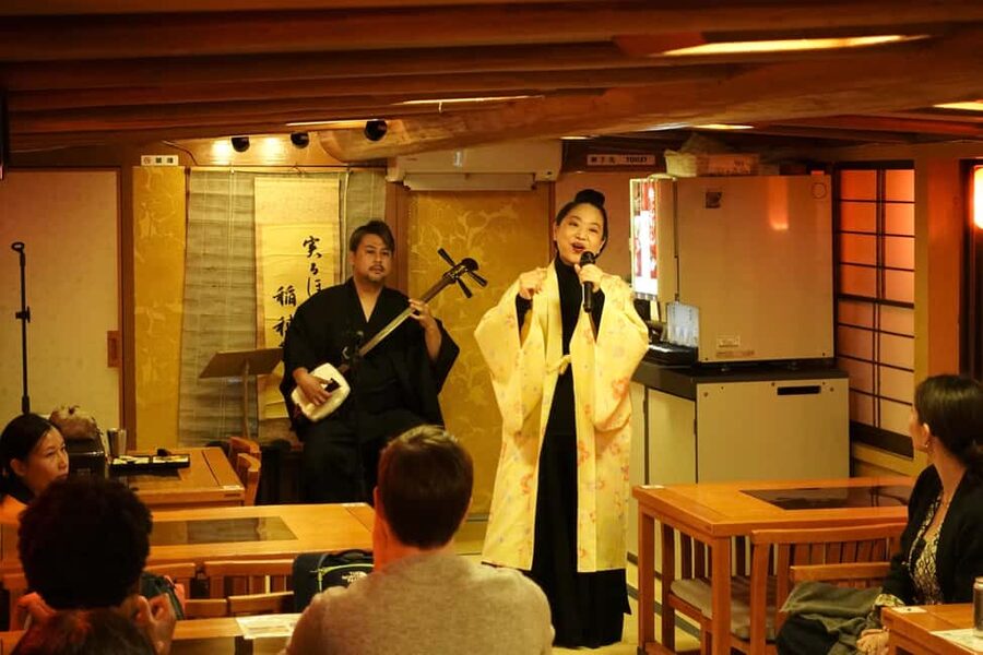 Tokyo Dinner Cruise & Tradition Show & Drinks & Tokyo Tower - From Etchūjima Pier to Tokyo Bay