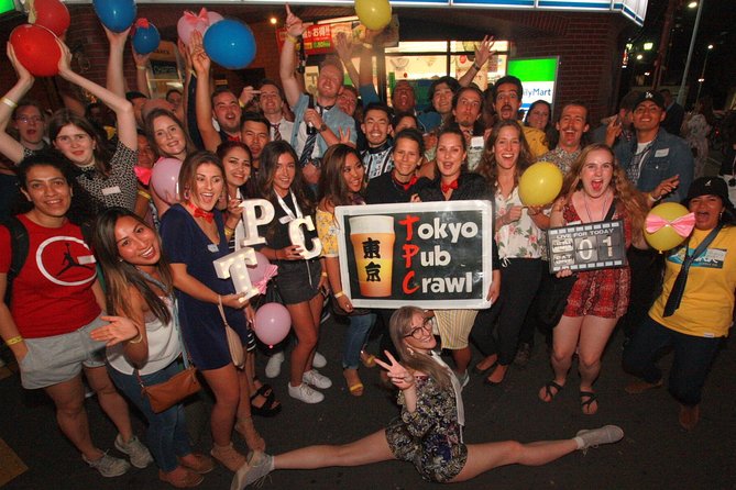 Tokyo Pub Crawl - Who will get the most from this crawl