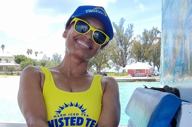 Twisted Tea Pontoon Party Boat in beautiful Bermuda - A Bermuda boat day built around your group