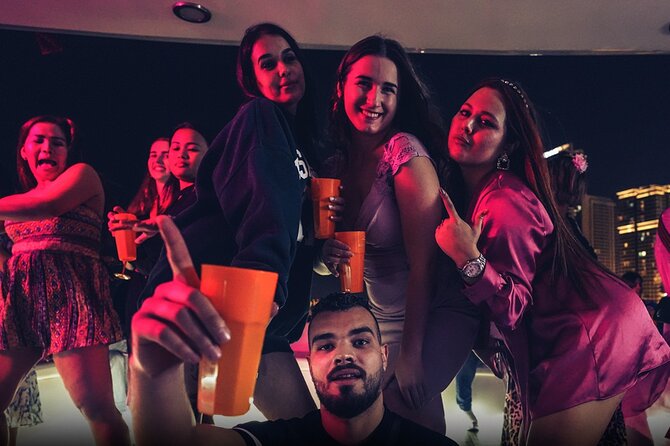 Ultimate Dubai Marina Yacht Party with BBQ, Drinks & DJ - Expect light food, not a full BBQ dinner